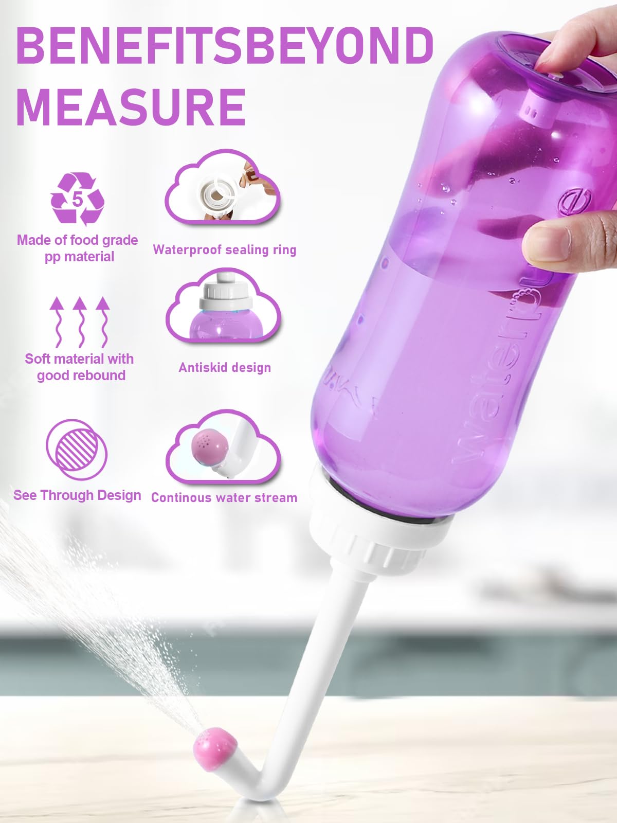 Onegreen Peri Bottle travel-compact design for on-the-go use.