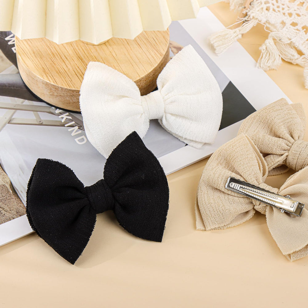 ONENINEDREAM baby bows clip packaged display for easy gifting.