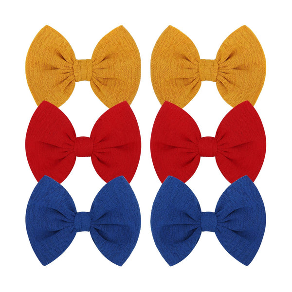 ONENINEDREAM red bow clip for secure daily wear