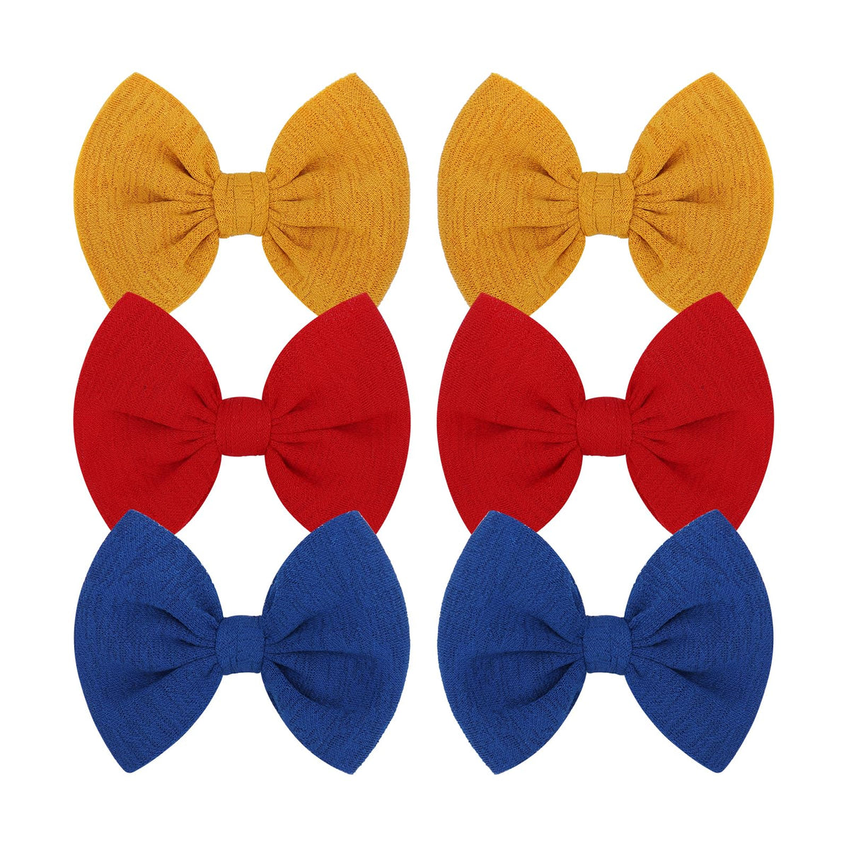 ONENINEDREAM red bow clip for secure daily wear