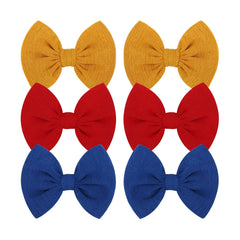 ONENINEDREAM red bow clip for secure daily wear