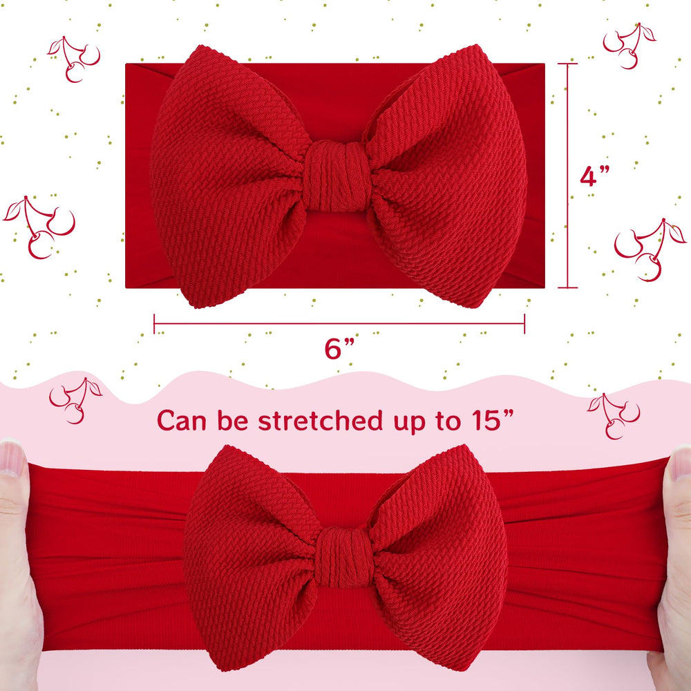 ONENINEDREAM Durable waffle fabric bows maintain shape without discomfort.