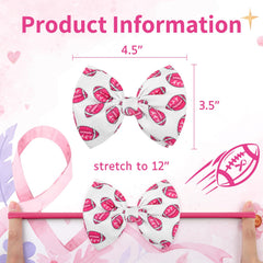 ONENINEDREAM soft nylon headband with baby bow, gentle on delicate heads.