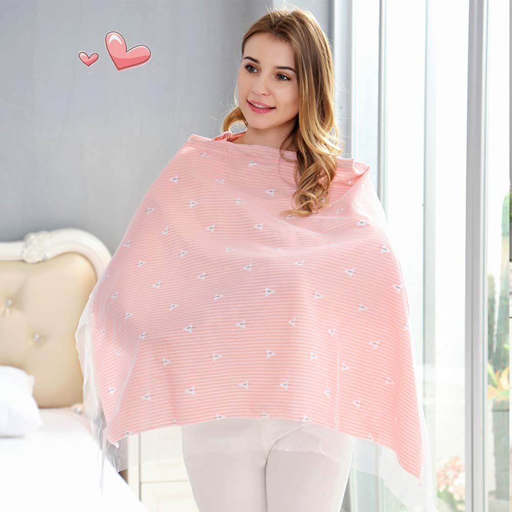 ONEUPIN nursing cover in soft cotton for breathable feeding
