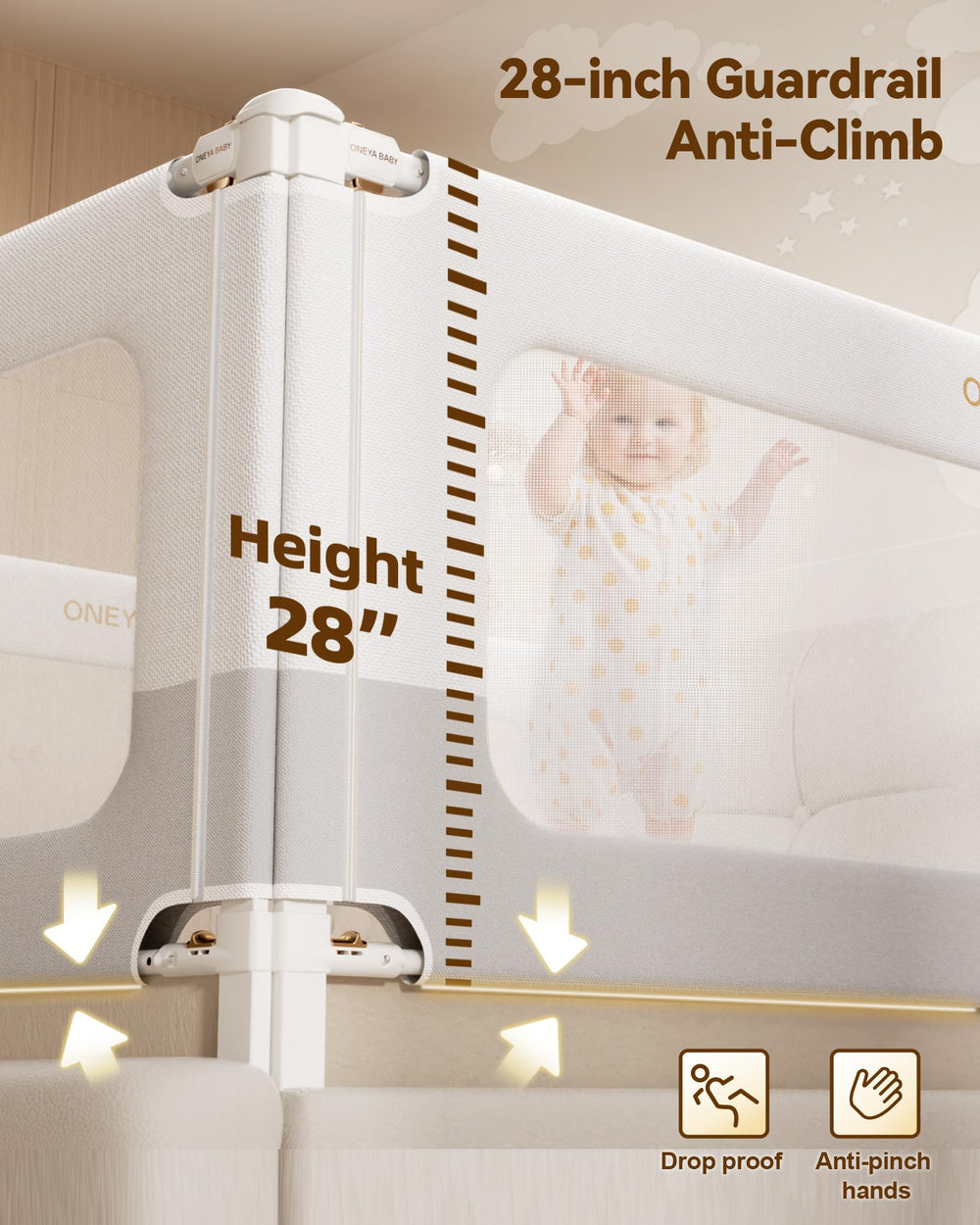 ONEYA BABY thickened-carbon-steel tubes deliver strength and reliability