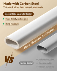 Oneya Baby single-side lift allows easy sheet changes.