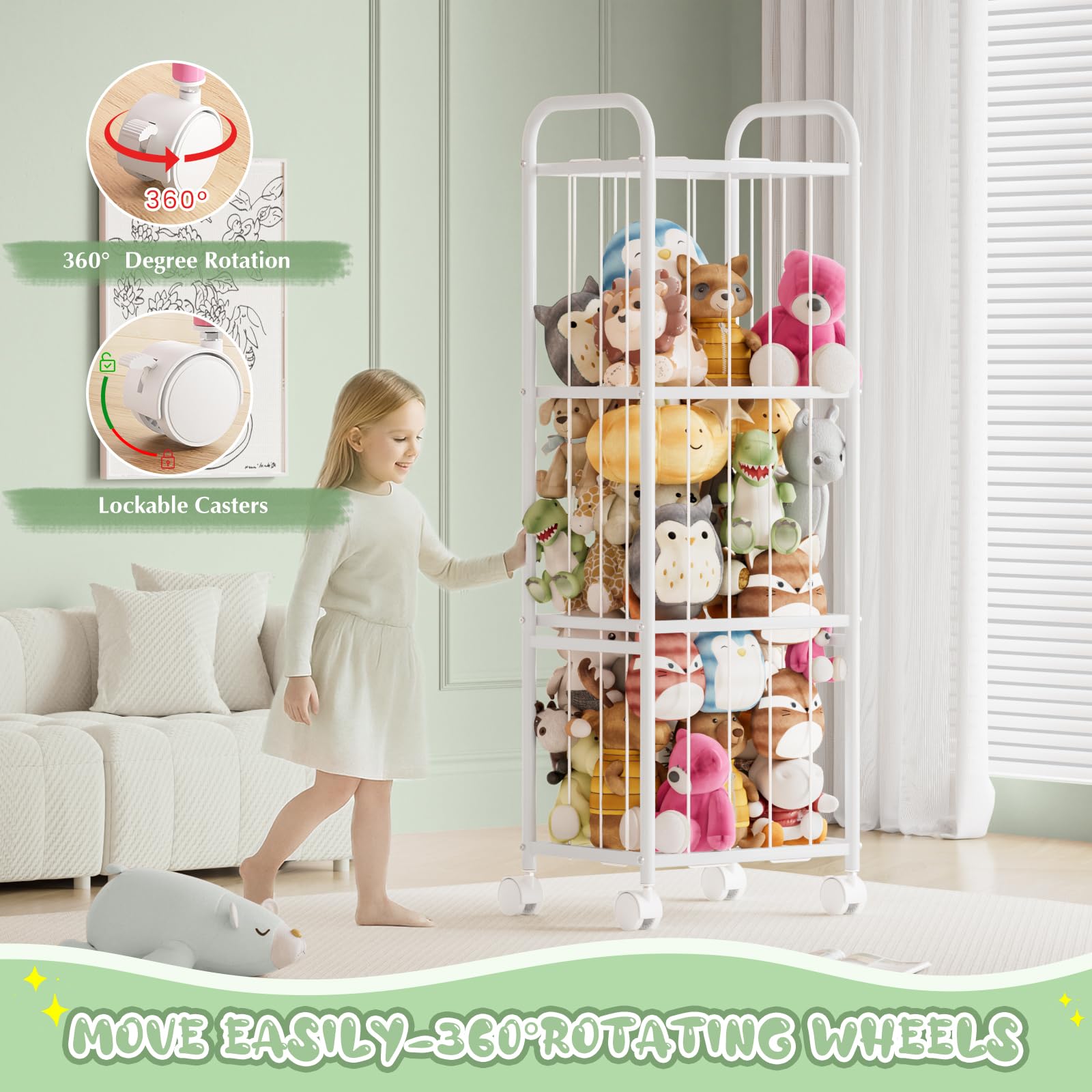Oneyus baby-safe finish keeps a non-toxic, kid-friendly surface.