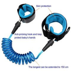 Onwon adjustable wrist straps in blue fit most wrists comfortably.