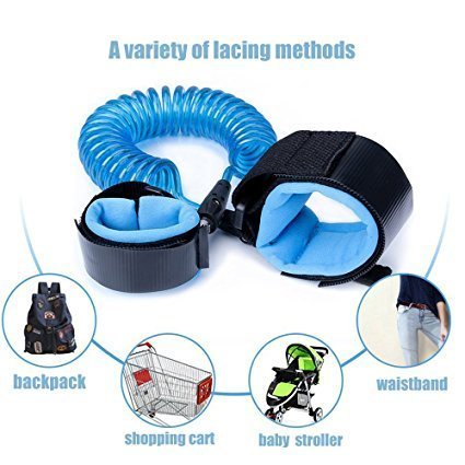 Onwon toddler safety harness with soft cotton wristbands for gentle comfort.