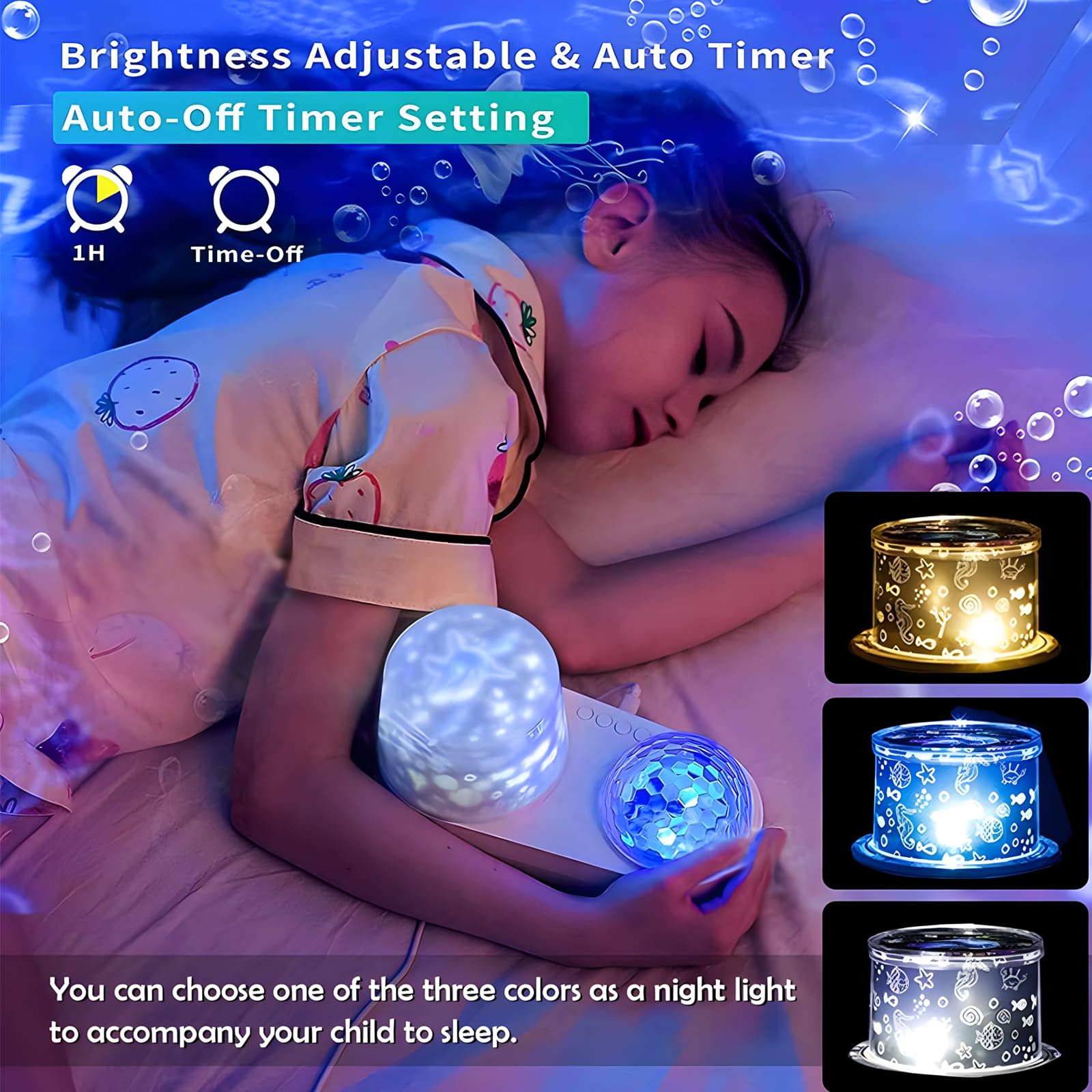 ONXE seven-theme projections spark imagination during play and learning.
