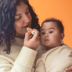 Oogiebear balm ingredients: olive oil and coconut oil nourish sensitive skin.