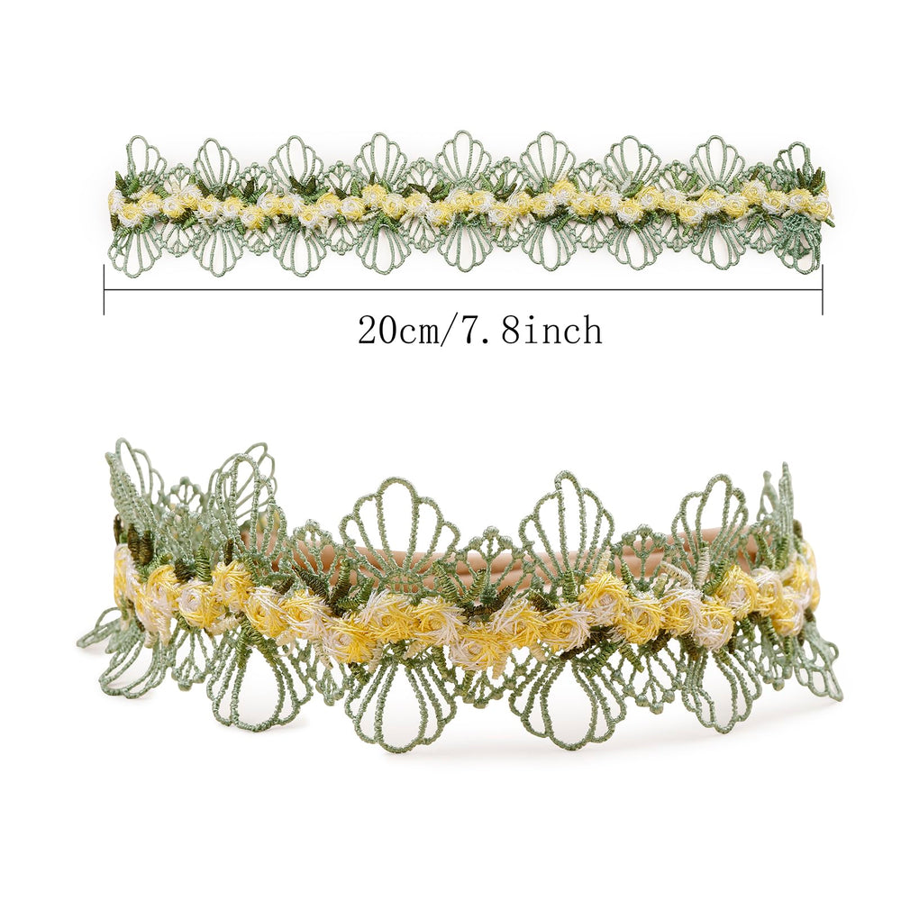 OOSAKU newborn to toddler headbands in assorted styles for outfit variety.