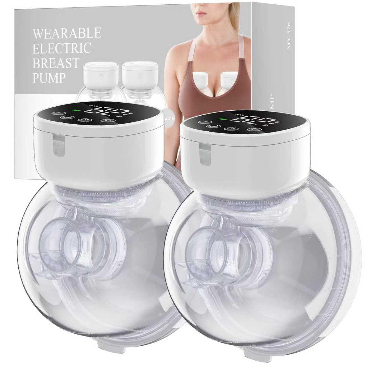 OTEEIDA MY-376 wearable breast pump for hands-free pumping