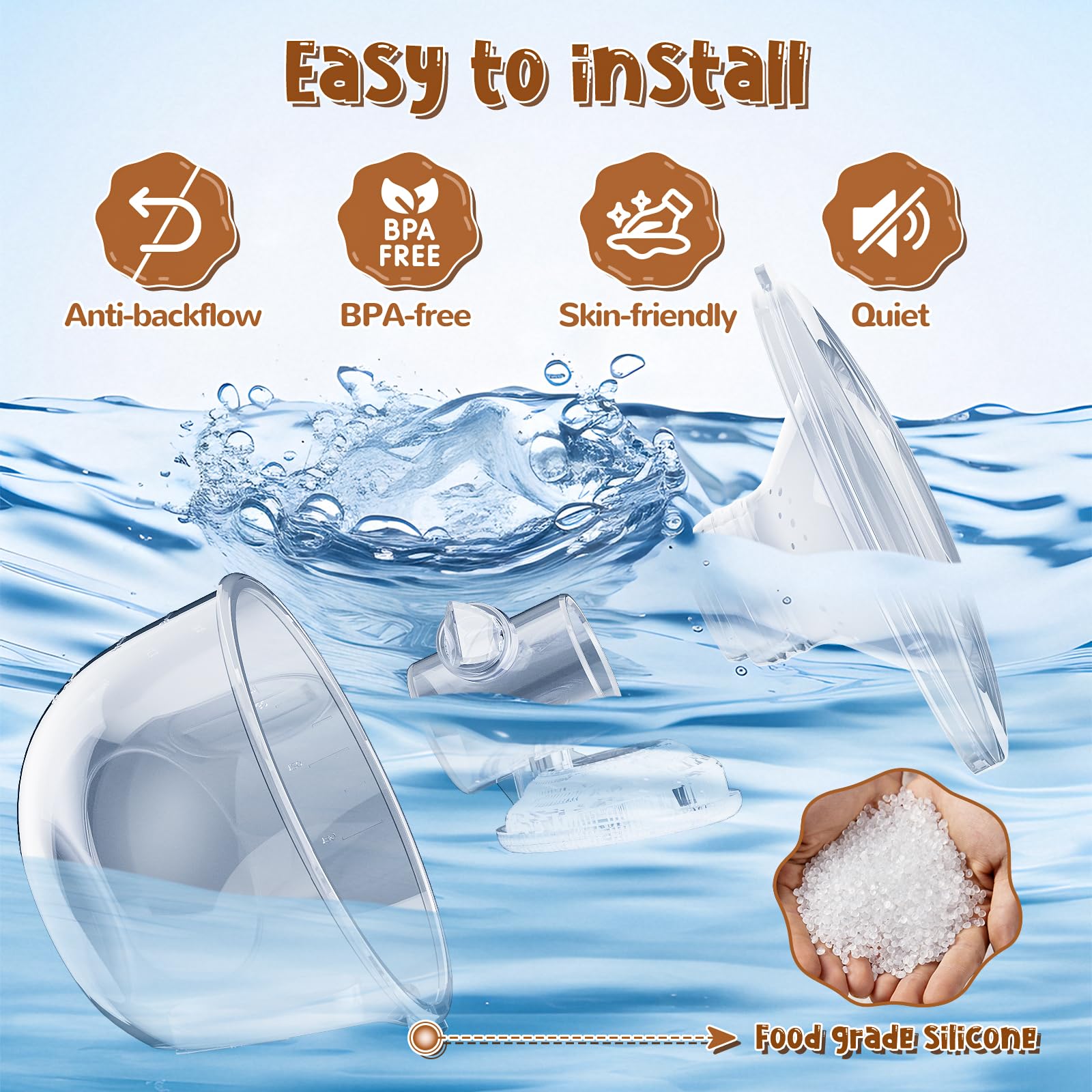 OTEEIDA two-pack white set provides a backup pumping option