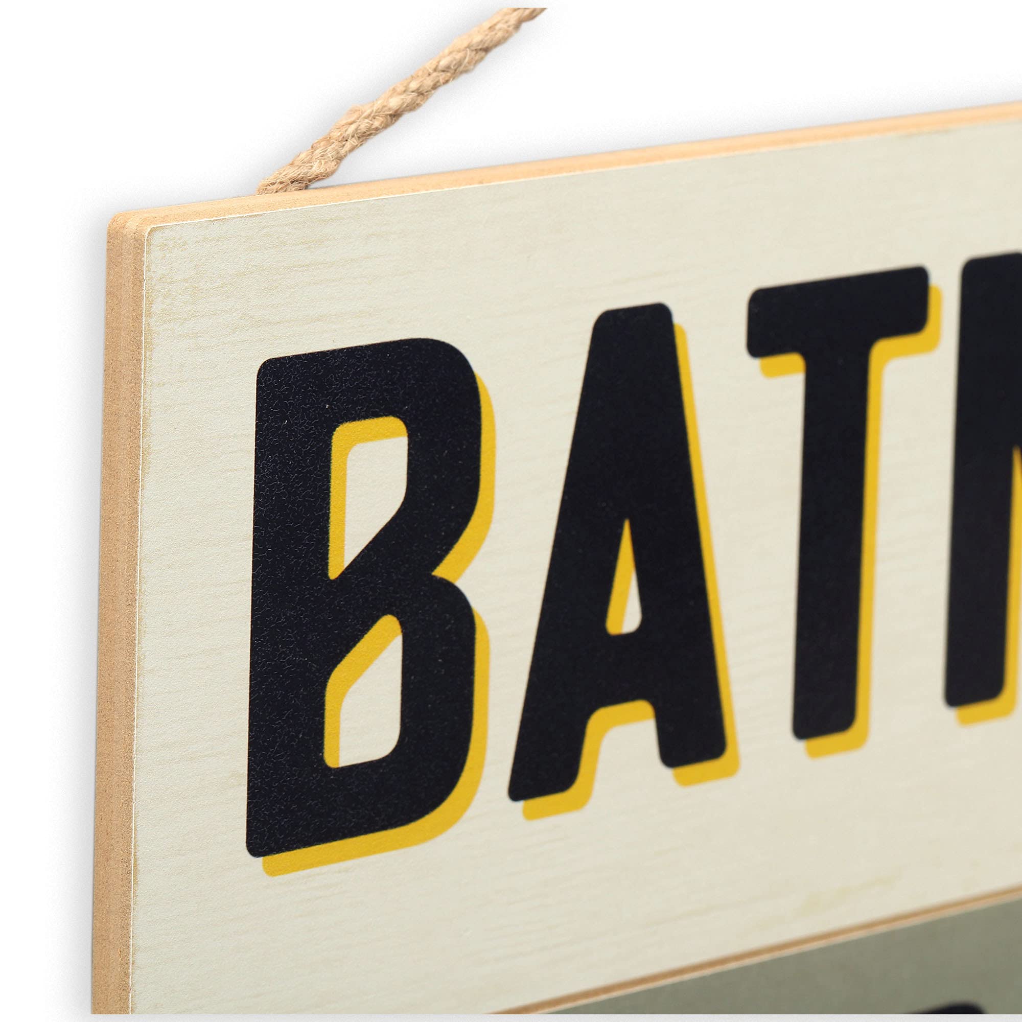 Open Road Brands Batman sign close-up illustration, sparks imagination in play areas