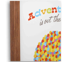 Open Road Brands Disney licensed wall sign Adventure out there, timeless whimsy