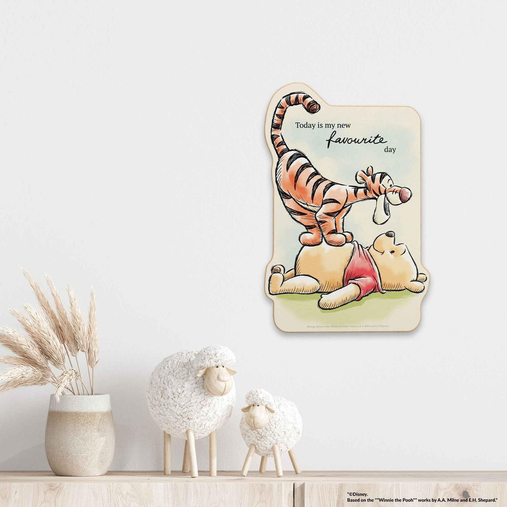 Open Road Brands décor with quote Today is my new favorite day inspires daily joy.