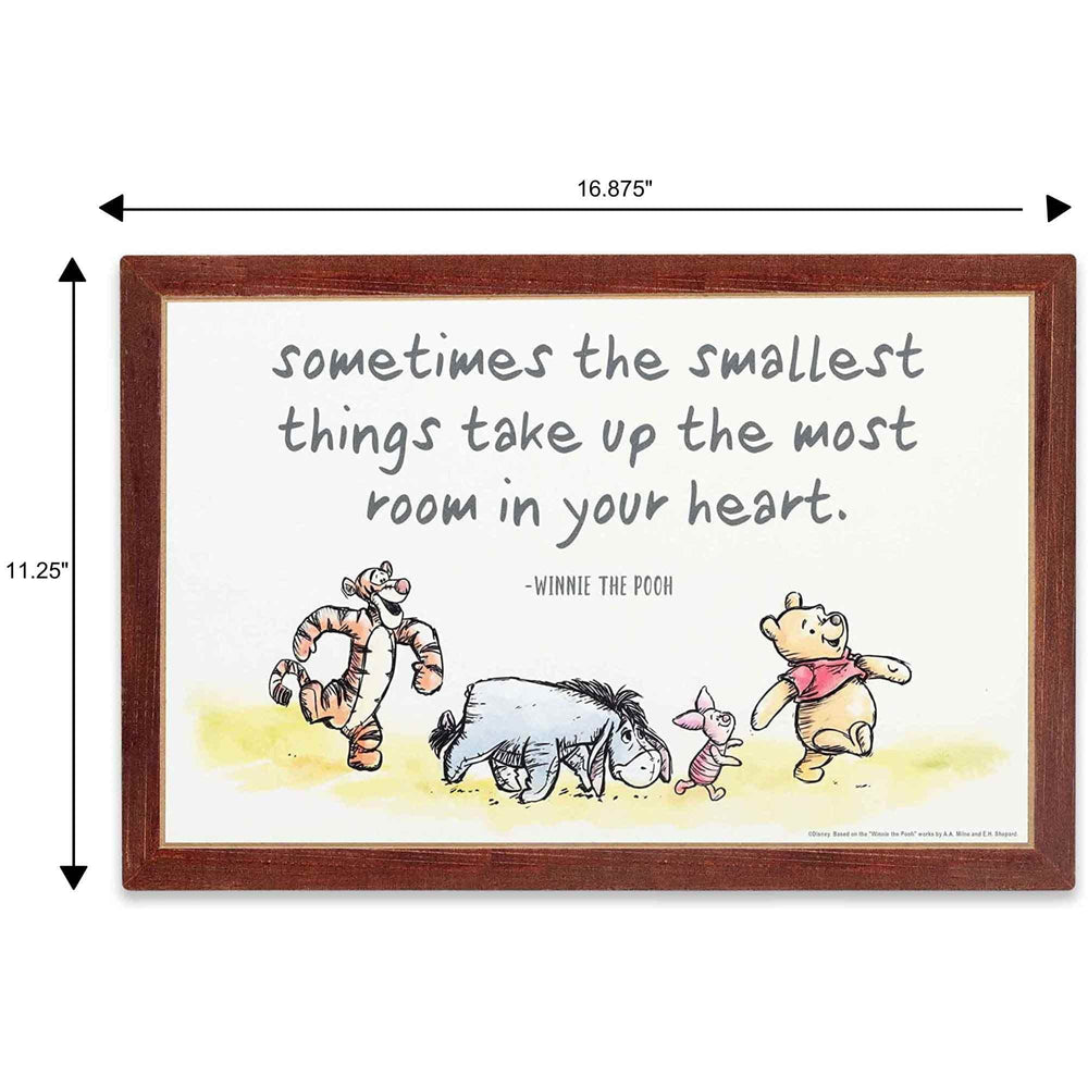 Open Road Brands Pooh wall decor sized for versatile wall placement