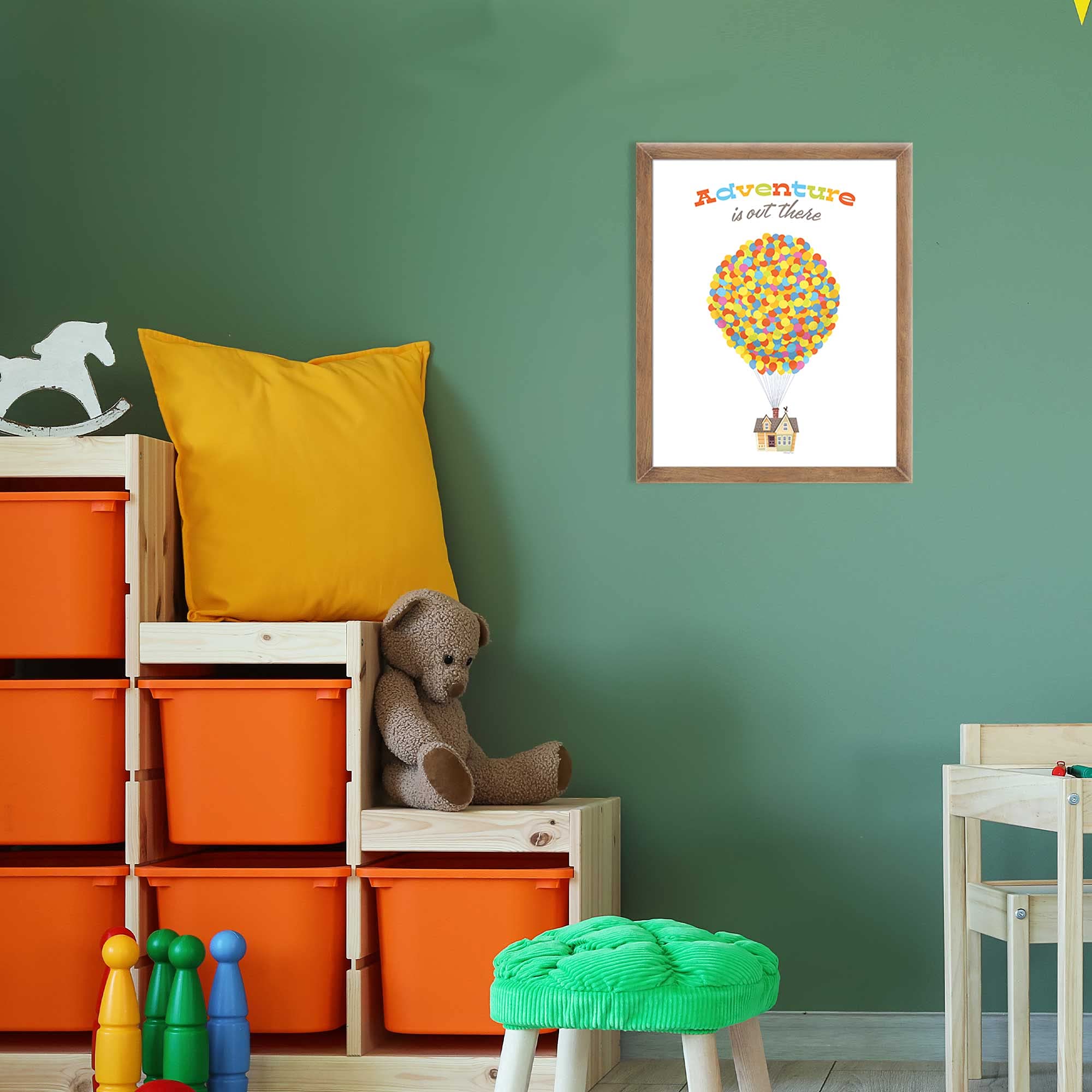 Open Road Brands Made in USA wall decor with wood frame for lasting quality