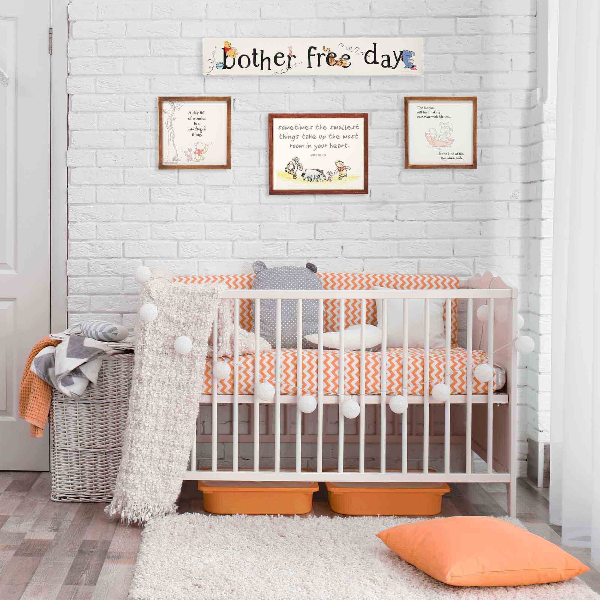 Open Road Brands Winnie the Pooh wall art made in the USA perfect above a crib
