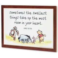 Open Road Brands Pooh pals wood wall art featuring Pooh, Piglet, Tigger, and Eeyore for playrooms