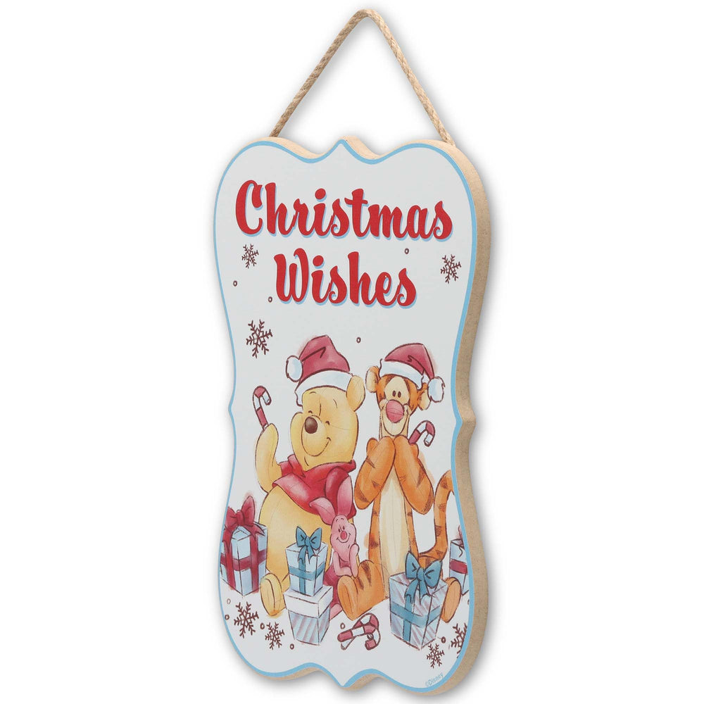 Open Road Brands Pooh, Tigger, and Piglet with gifts create a playful seasonal scene.