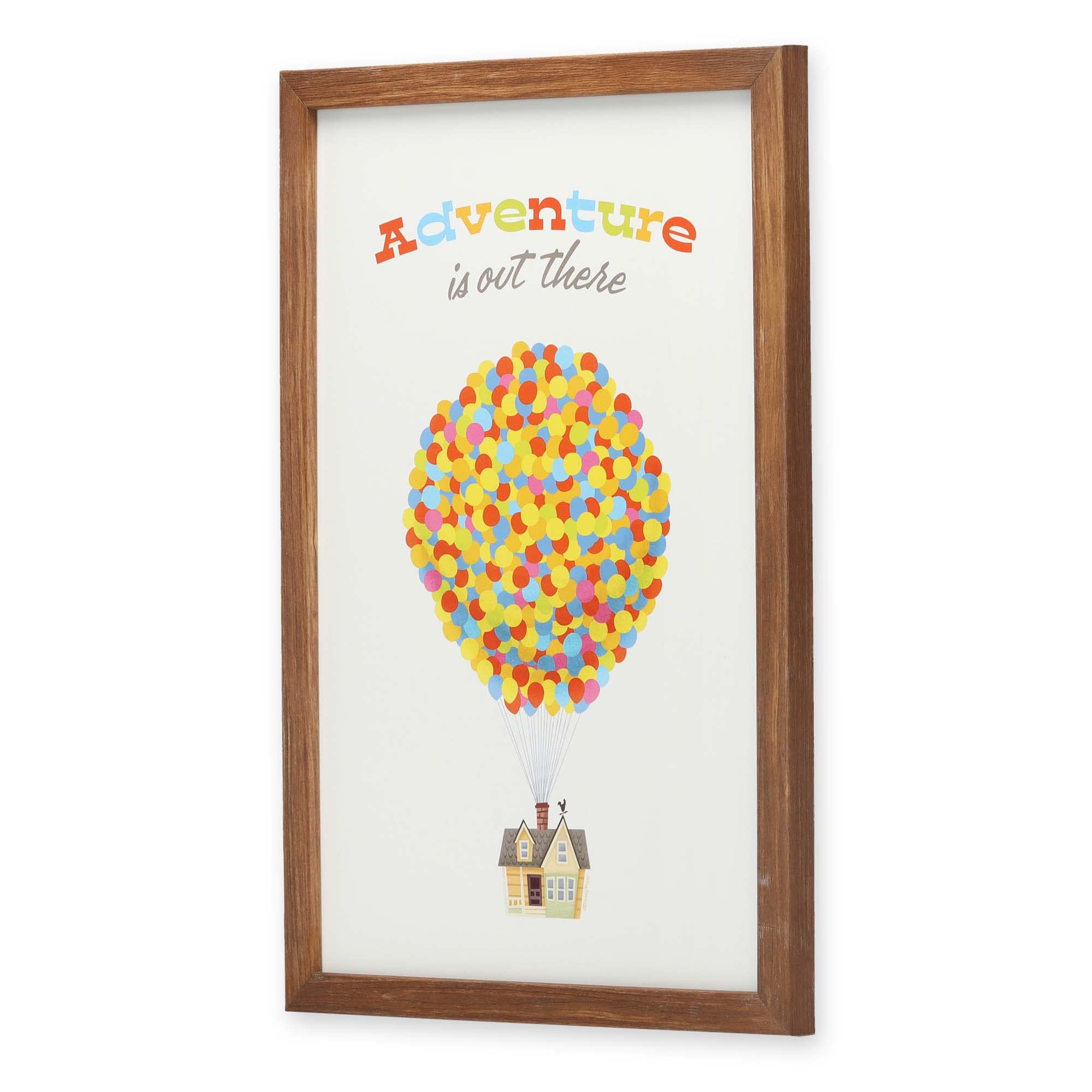 Open Road Brands Up movie wall art adds whimsy and color to playrooms