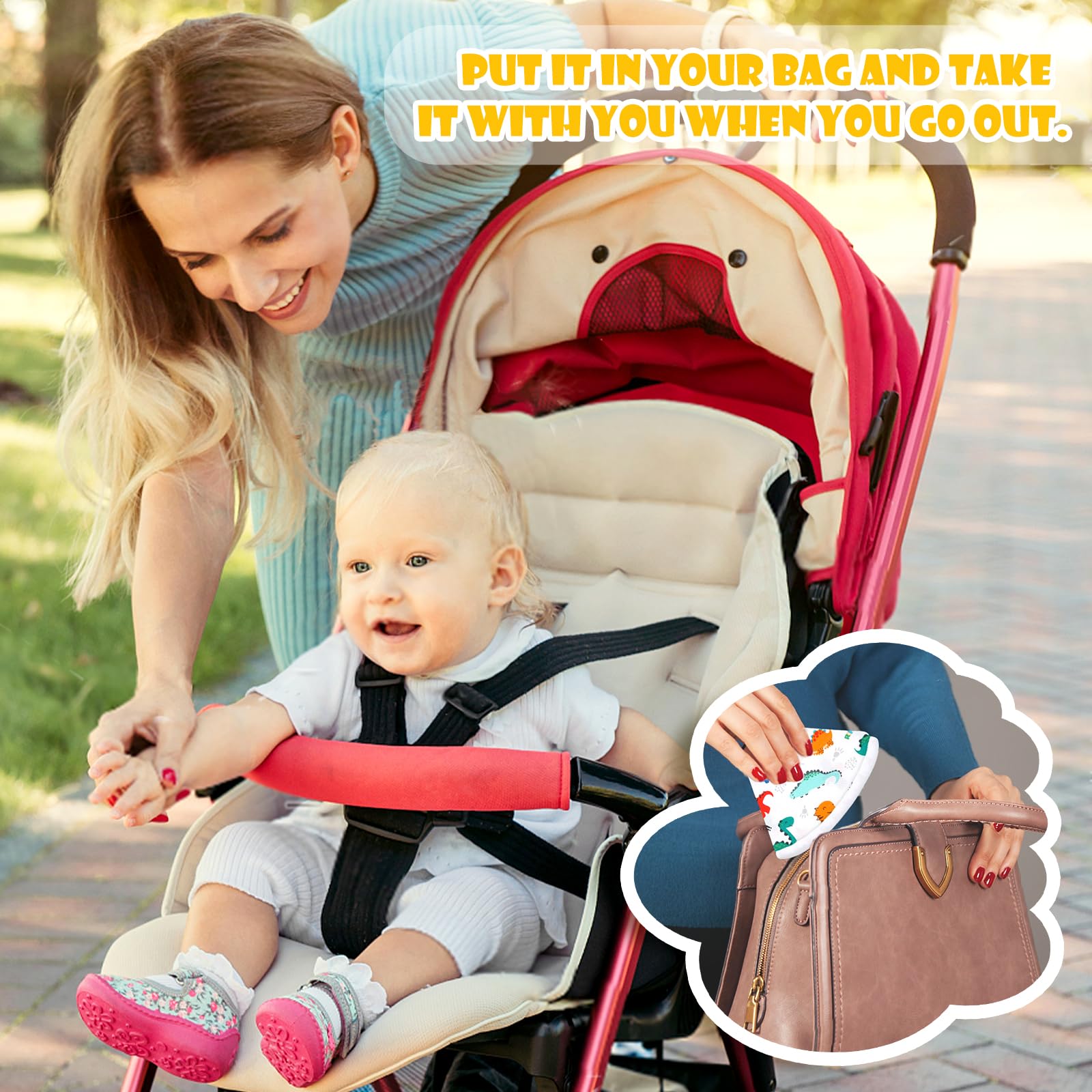OPEYATOYS newborn-size-pee-shield-4in-x-2-8in fits securely for easy changes.