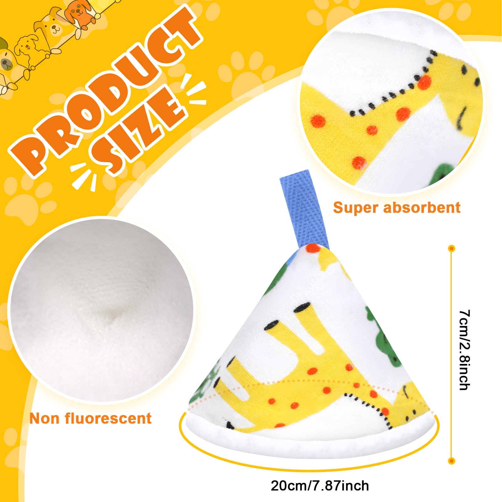 OPEYATOYS soft-cotton-terry-pee-shield outer offers gentle absorption for newborns.