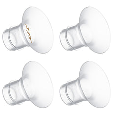 Opgroeie 19mm flange insert shown with 24mm shield for comfort
