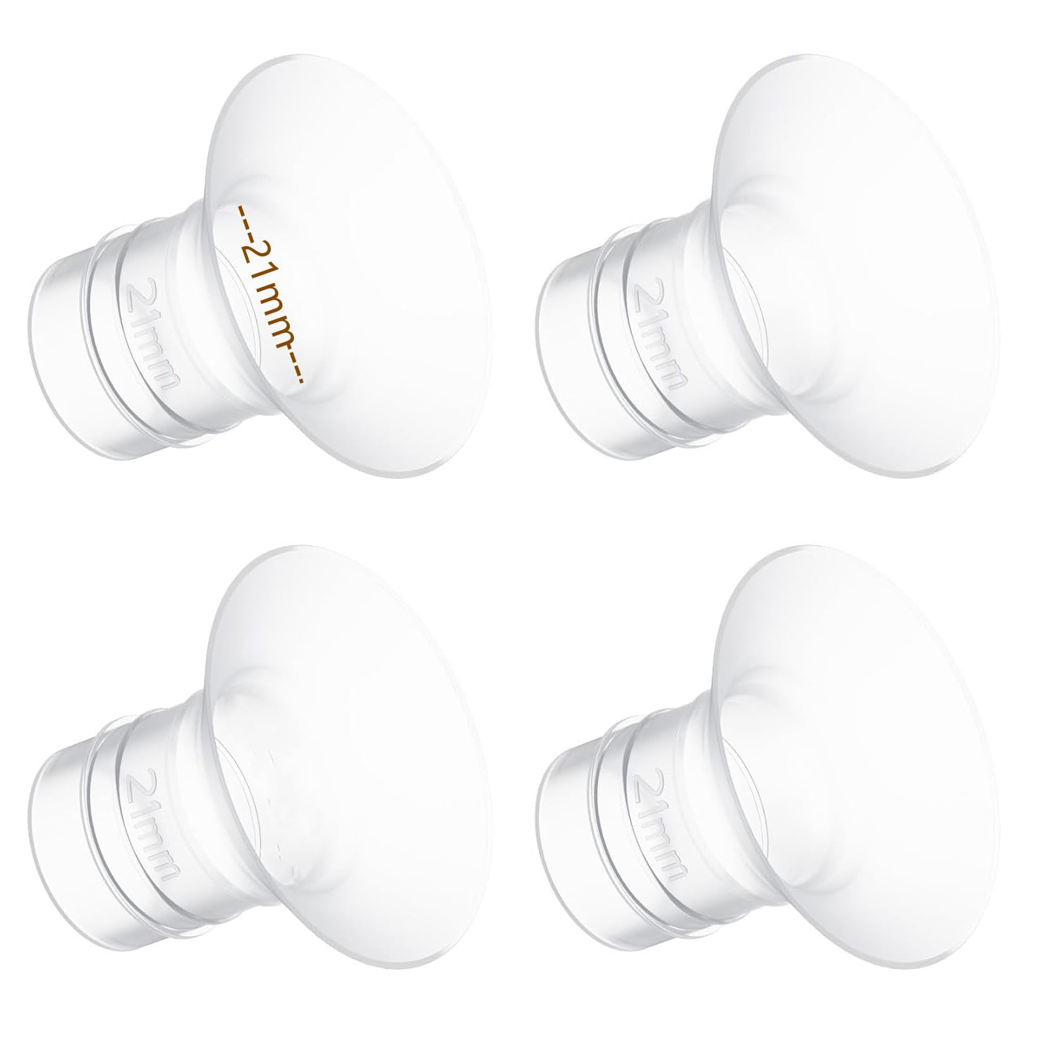 Opgroeie 21mm flange insert pack fits 24mm shields across brands.