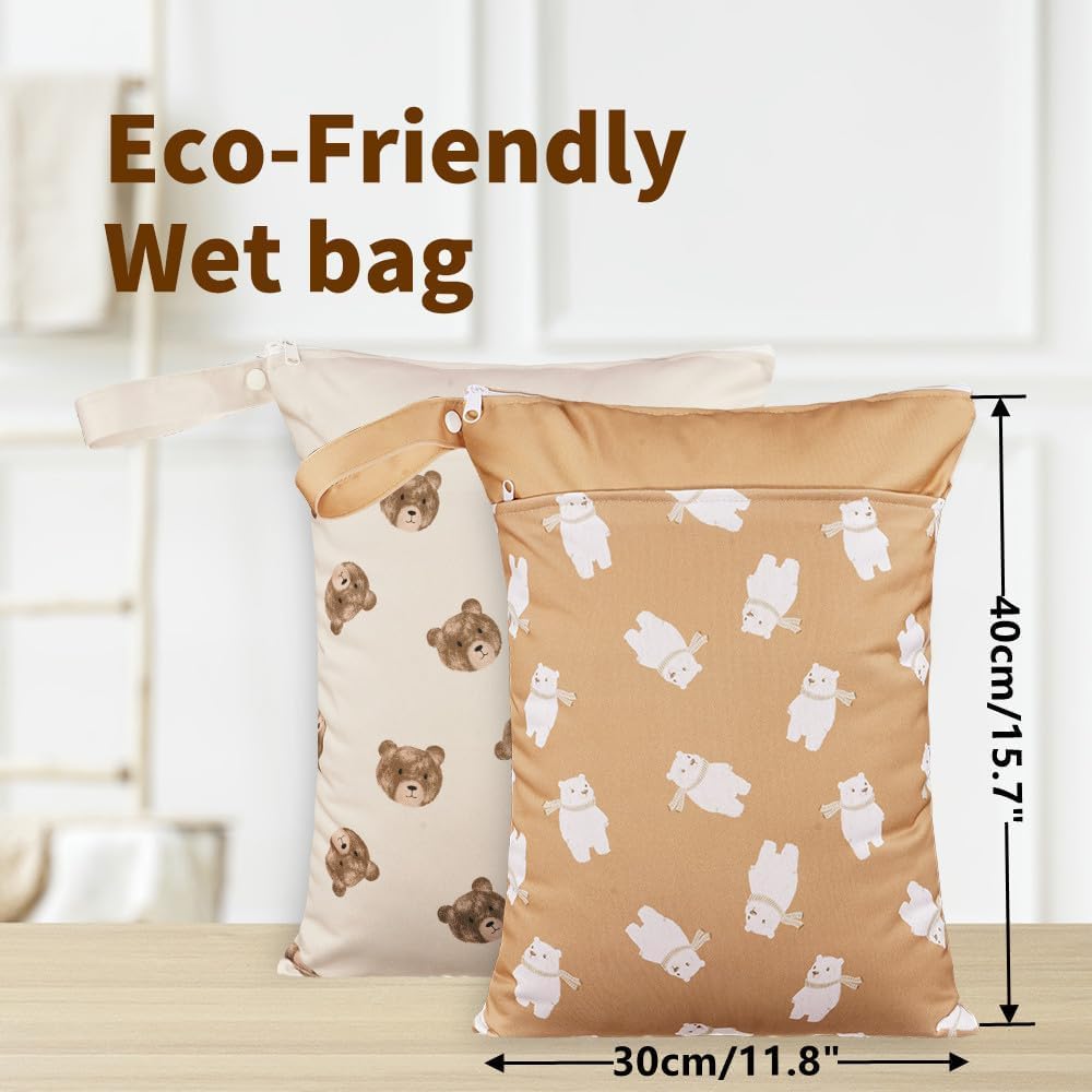 Opgroeie large-capacity bag fits multiple items for busy days.