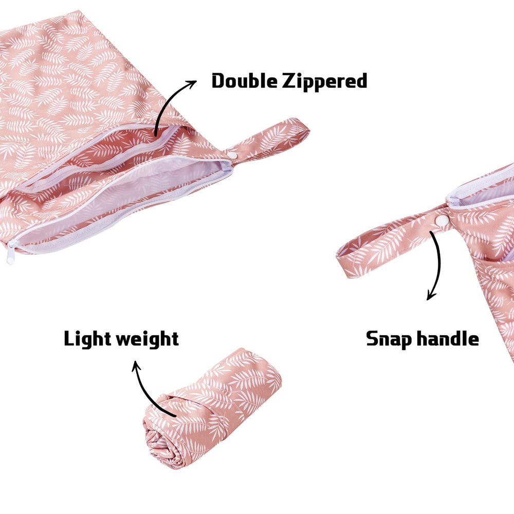 Opgroeie waterproof polyester outside protects contents from leaks during travel.