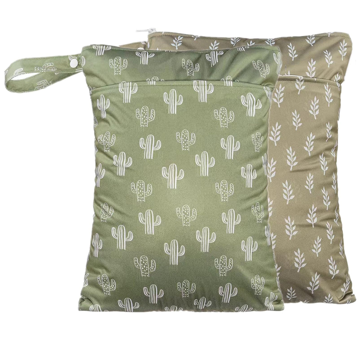 Opgroeie wet/dry bag with two pockets keeps wet and dry items organized on the go