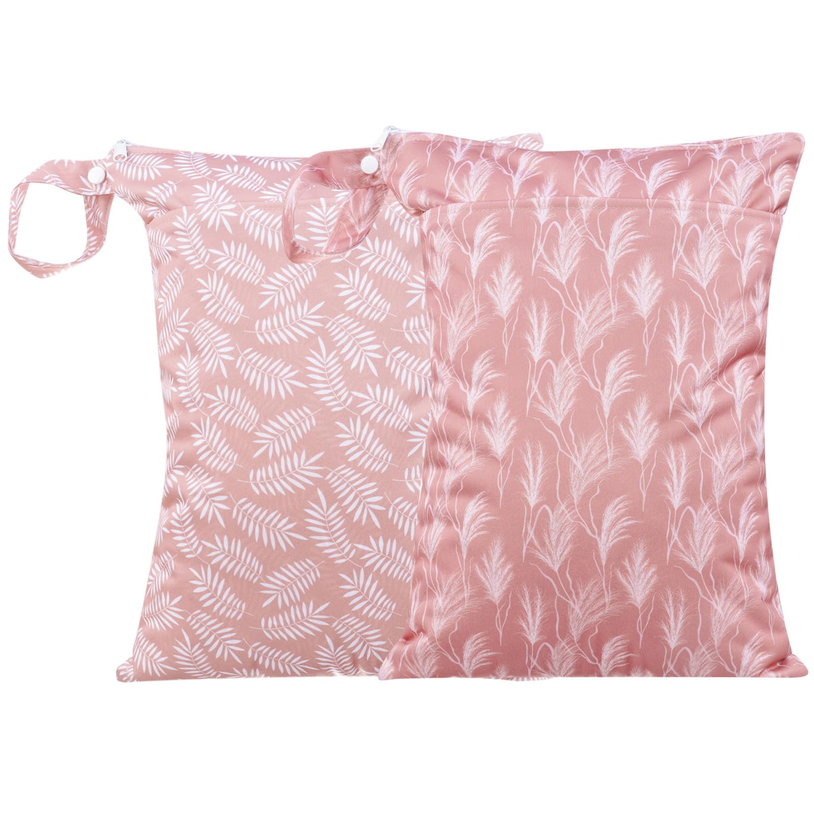Opgroeie wet dry bag with two pockets and handle keeps wet items separated.