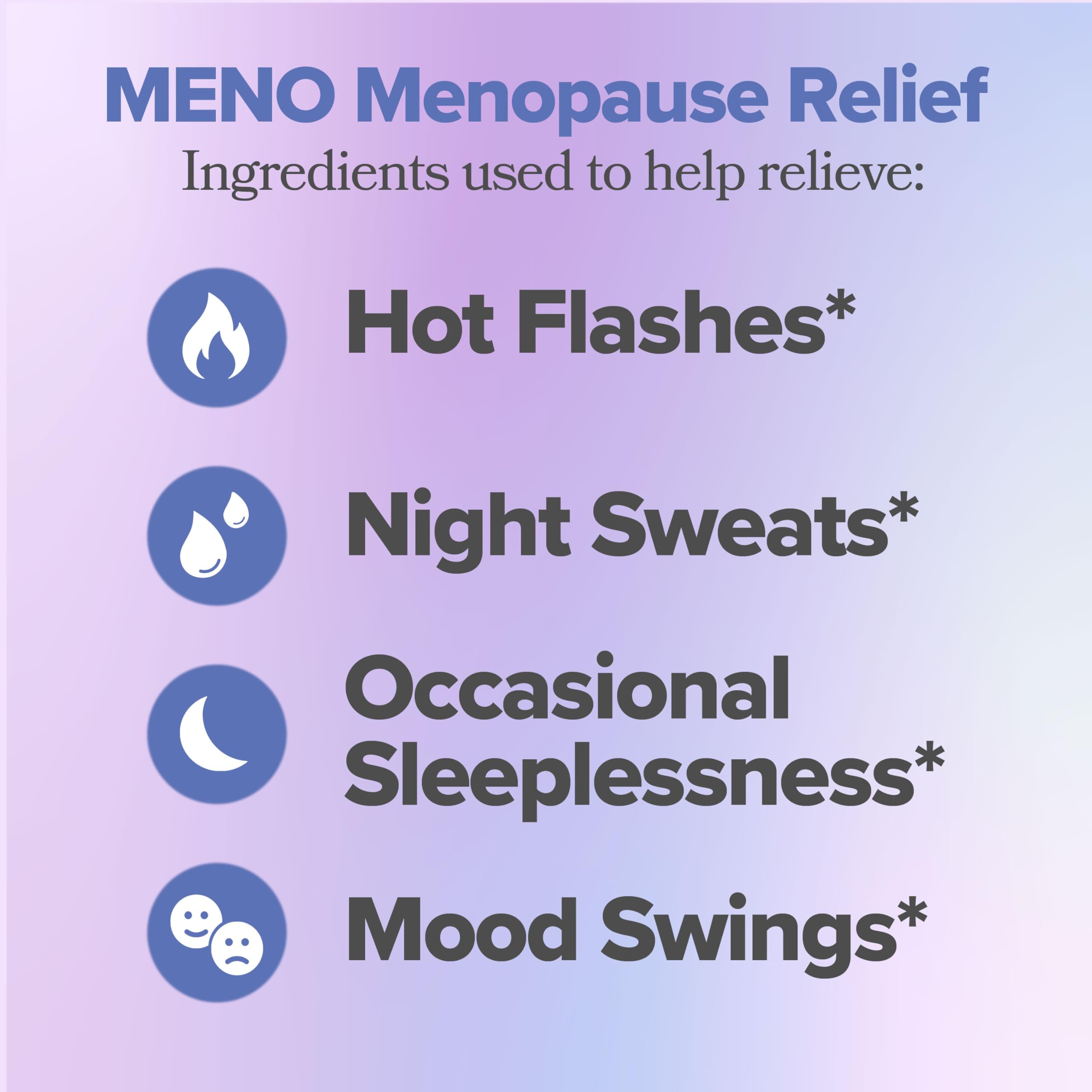 O Positiv MENO three-pack display signals ongoing menopause support