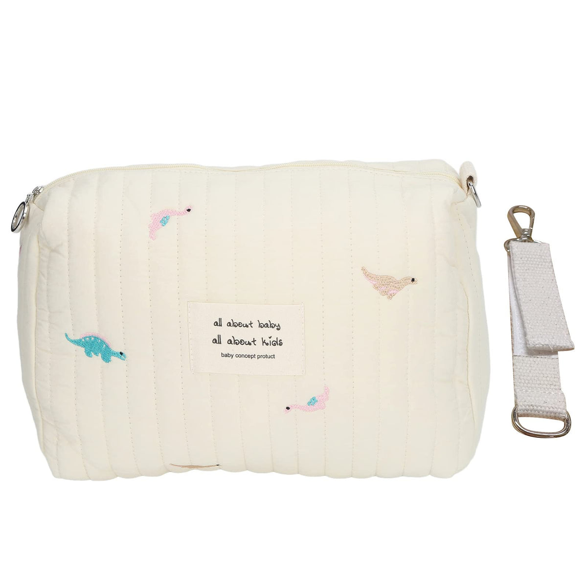 OPPWONG diaper bag organizing pouch with embroidery for tidy baby essentials