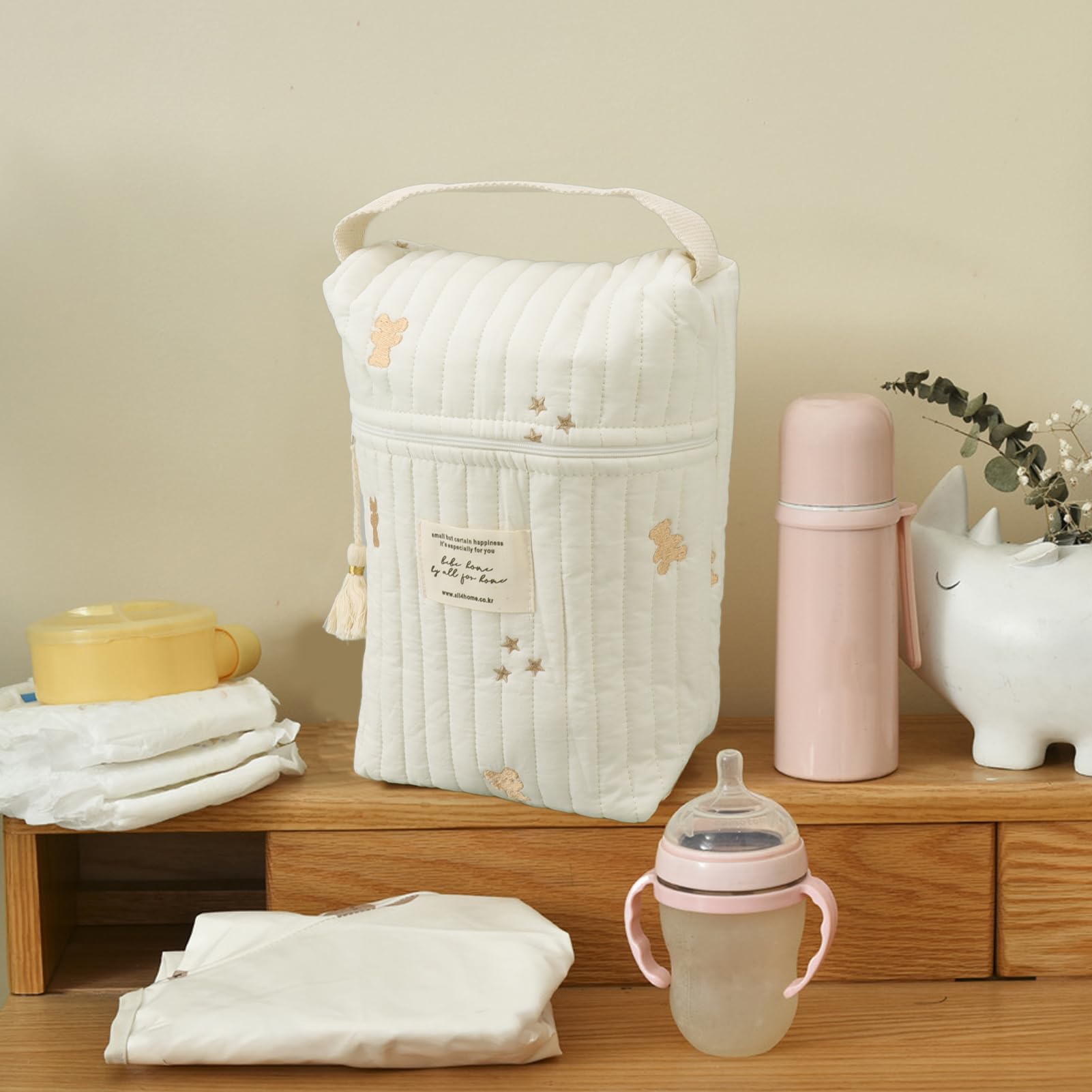 OPPWONG soft cotton fabric feels gentle and easy to clean