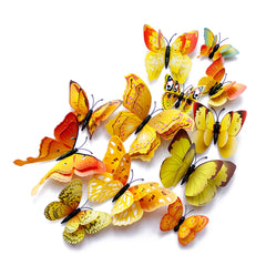 OPSEAM 3D butterfly wings close-up on magnets for versatile wall decor