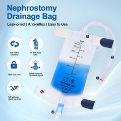 Opstra Yee clear 600ml collection bag with easy volume markings