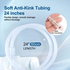 Opstra Yee nephrostomy bag bottom twist valve for controlled drainage