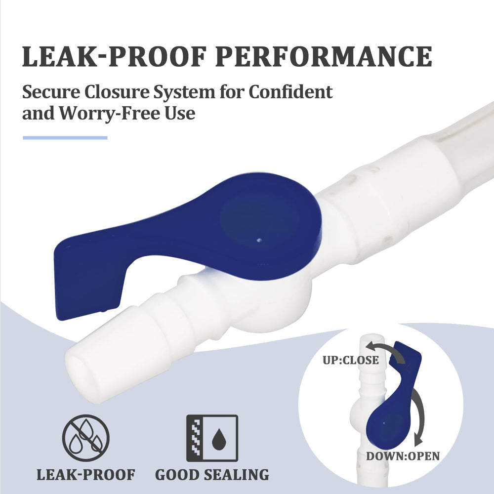Opstra Yee secure connection image highlighting spill-resistant fit for clean use