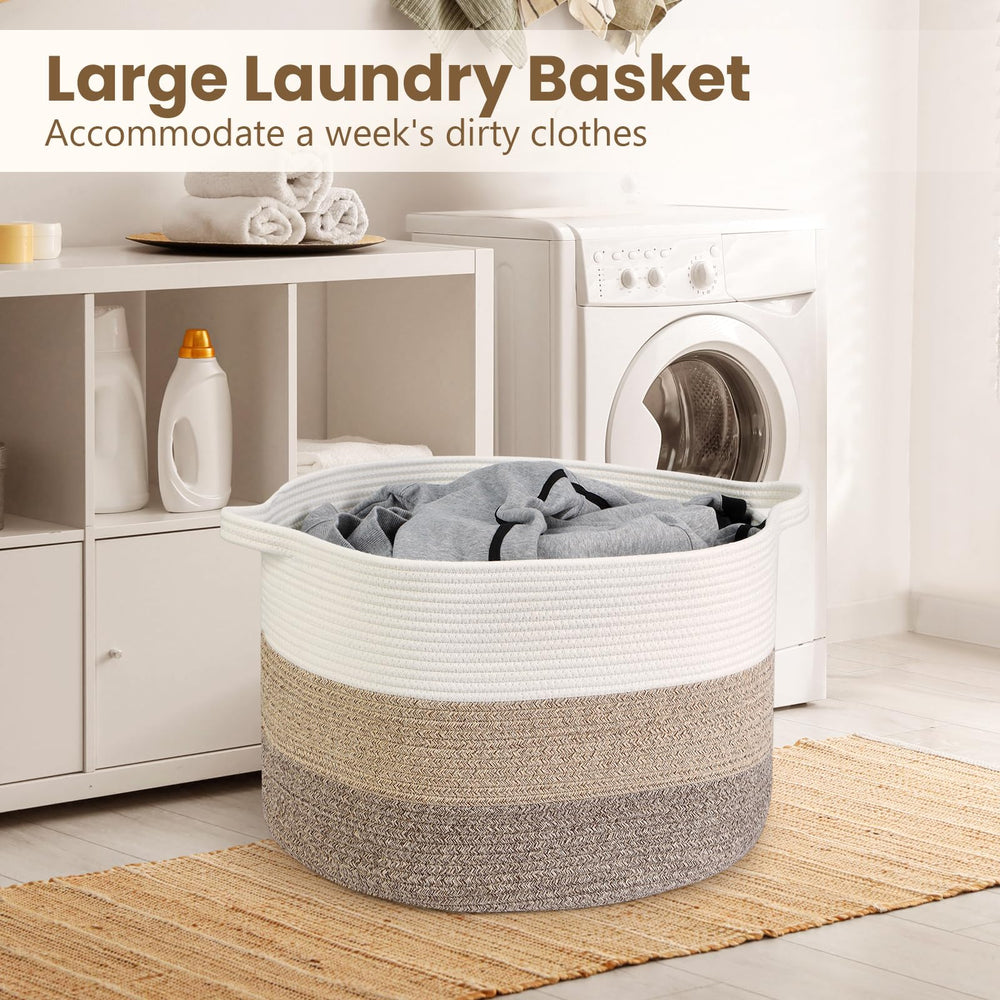 Optish Folded Basket Ready for Compact Storage when not in use.