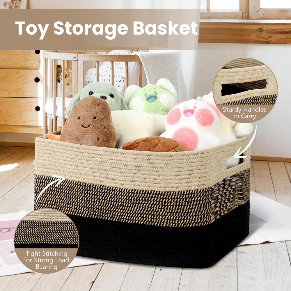 Optish large storage basket used for dirty clothes and laundry transport