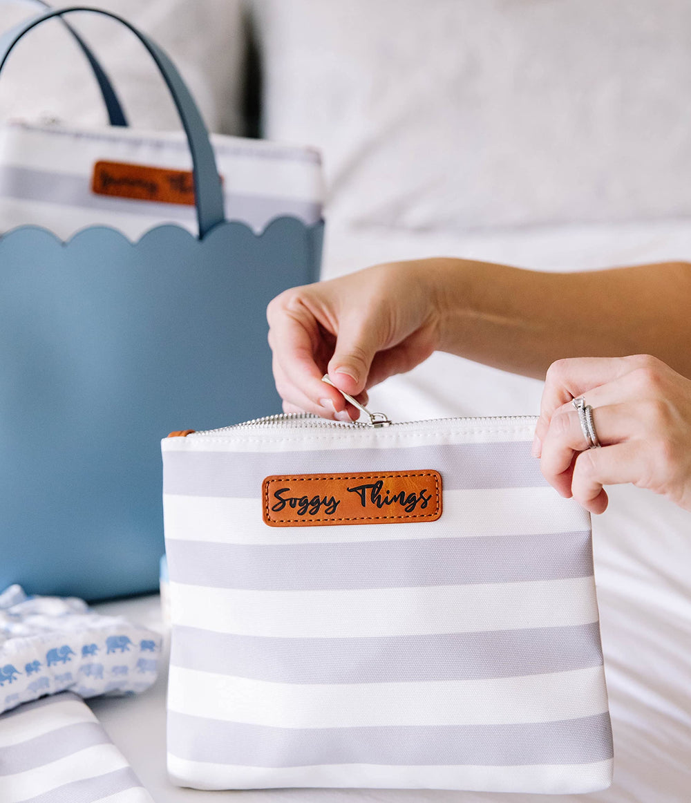 Orange Blossom Diaper Bags durable metal zippers withstand daily use