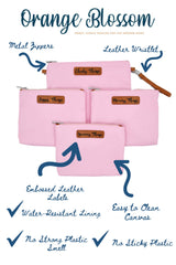 Orange Blossom Diaper Bags soggy-things pouch to contain spills and messes neatly