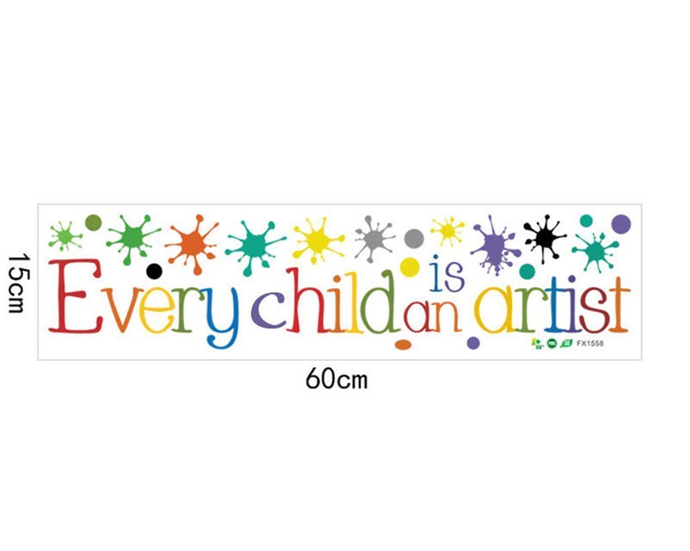 Orange Can child art playroom decor decals brighten spaces and spark imagination.