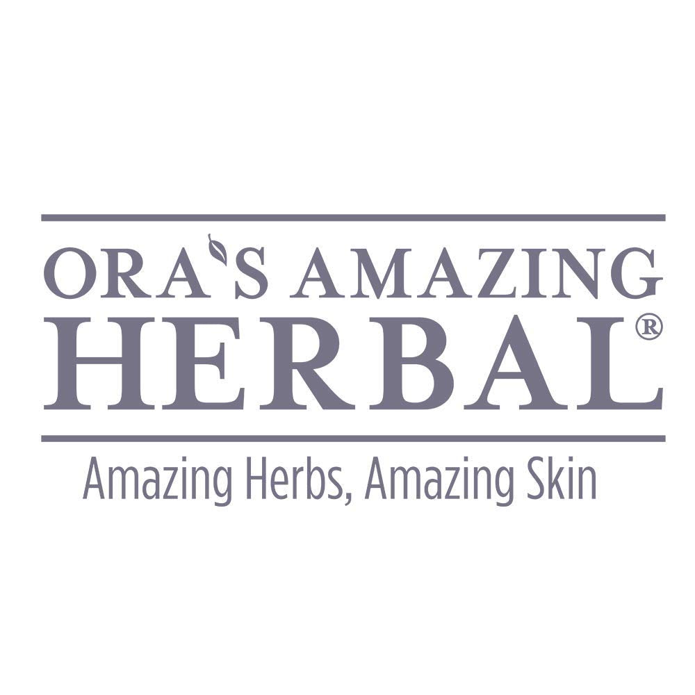 Texture close-up of Ora's Amazing Herbal Baby Powder for quick absorption.