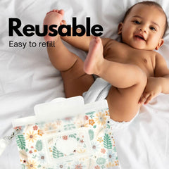 Orchid Hearts two-pack keeps you prepared for busy parenting moments.