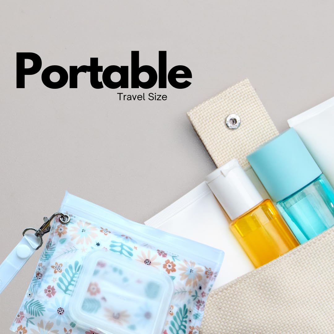 Orchid Hearts two floral designs pack adds style to diaper bag essentials.